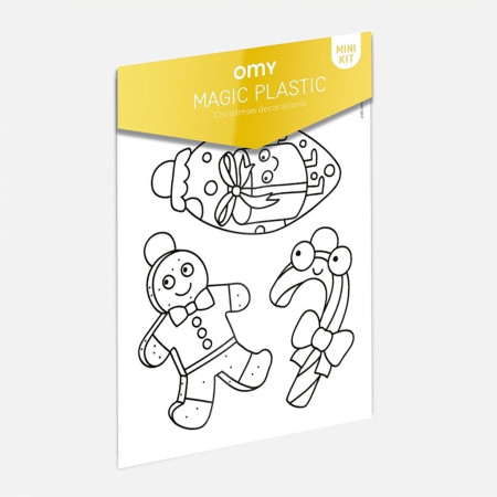 Mini kit Magic plastic - Christmas OMY