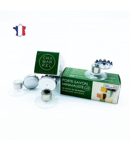 Porte-savon aimanté français – boîte de 3 unités – CHAMARREL