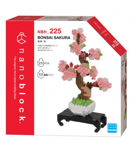 Nanoblock Bonsai Sakura Sights series