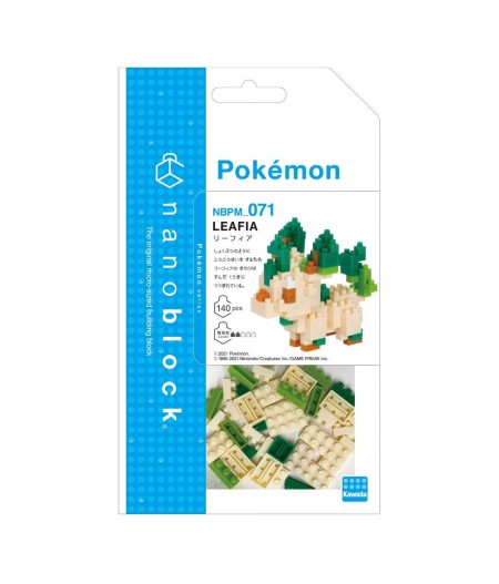 Nanoblock Pokemon Leafeon Phyllali Folipurba Mini series