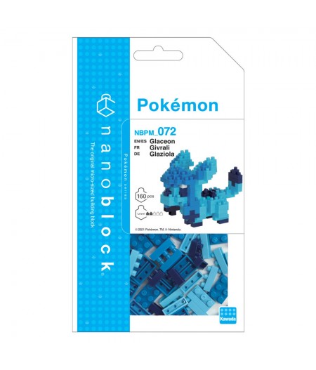 Nanoblock Pokemon Glaceon Givrali Glaziola Mini series