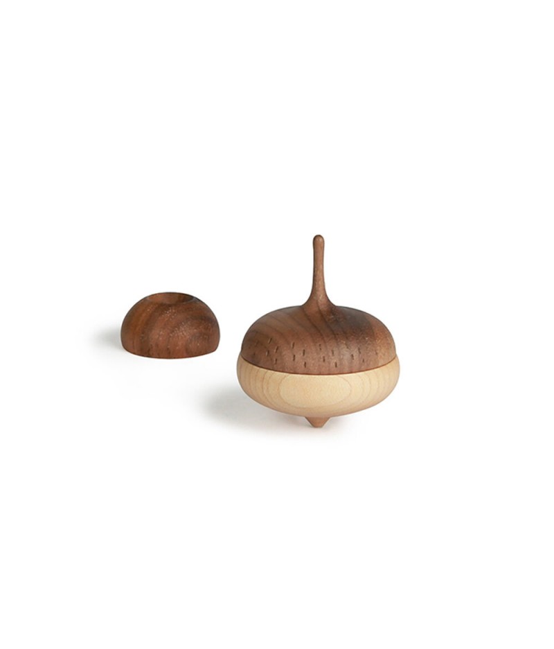 Toupie Spinning Top - Chestnut / Acorn - Wooderful Life