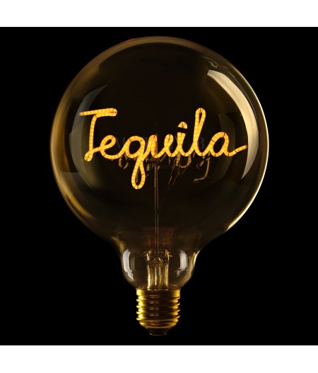 Ampoule Tequila - A Poser - G125 - E27 - 2W - 2200K - MESSAGE IN THE BULB