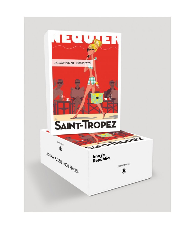 48x68 Cm Puzzle Monsieur Z Saint Tropez 1000 pièces - Image Republic