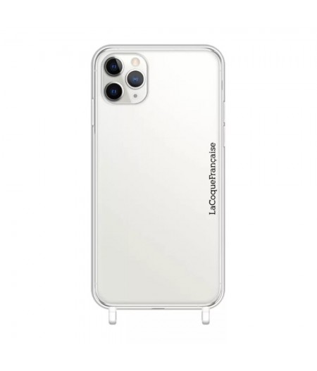 Coque iPhone 11 Pro Max anti-choc avec anneaux transparents en silicone – Transparent – La Coque Française