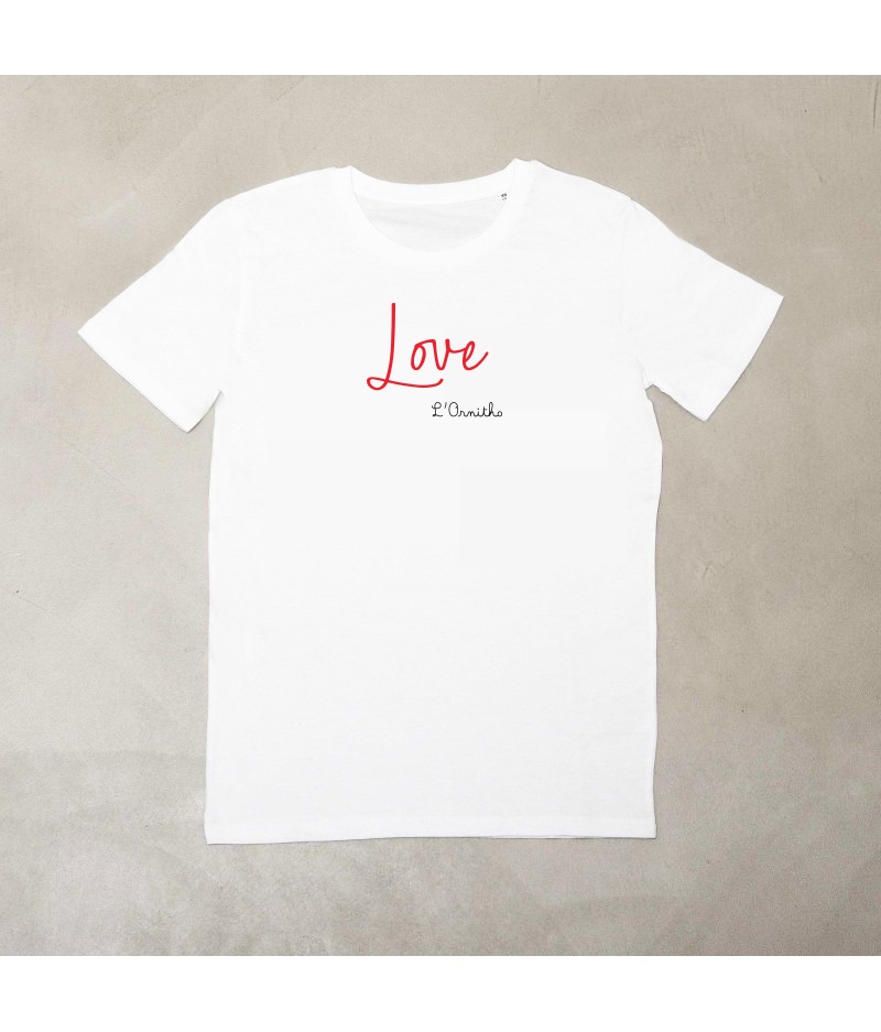 T-Shirt Love by L’Ornitho
