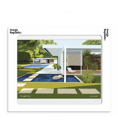 30x40 cm Paulo Mariotti Singleton House - Affiche Image Republic