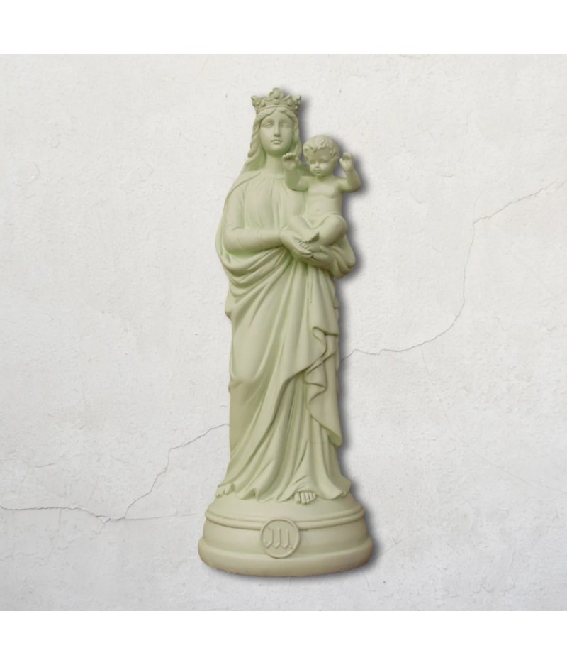 Statuette Bonne Mère 30 cm 2022 Tilleul - J'ai Vu la Vierge