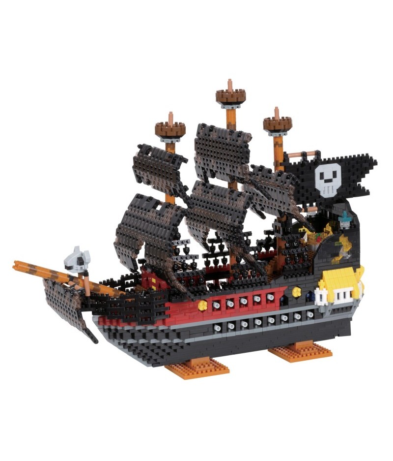 Pirate ship Deluxe Edition - Advanced Series  - NANOBLOCK