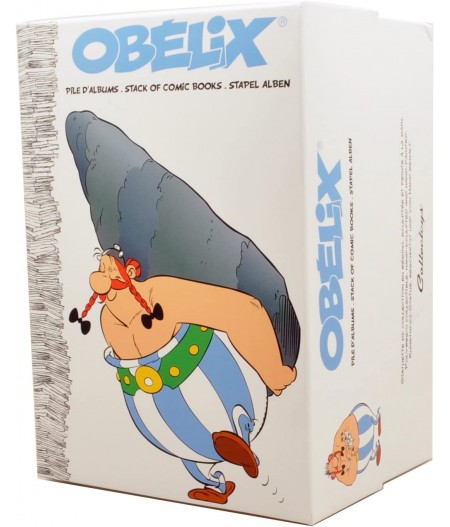 Collectoys - Asterix - Figurine De Collection Obelix Pile D'albums