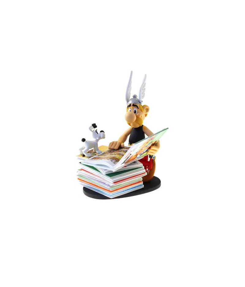 Collectoys - Asterix - Figurine De Collection Asterix Pile D'album 2nde Edition