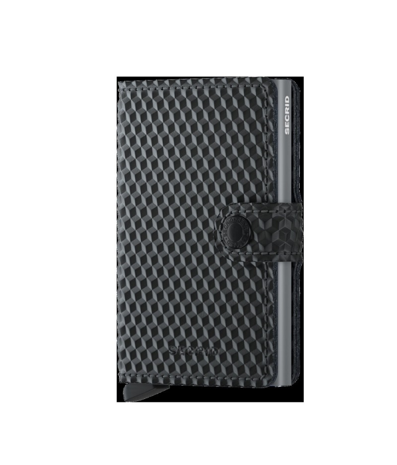 Miniwallet Secrid - Cubic MCu-Black-Titanium