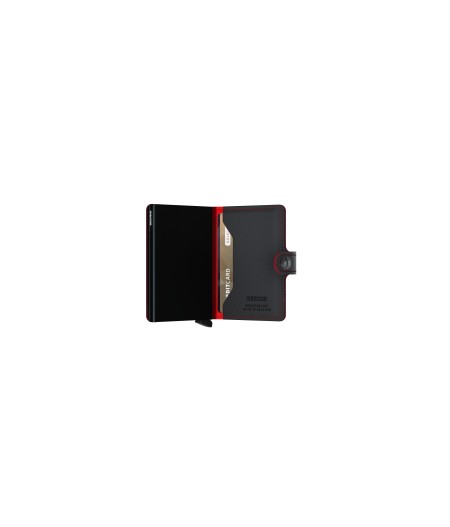 Miniwallet Secrid - Fuel MFu-Black-Red
