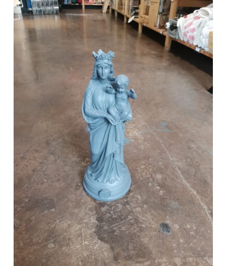 Statuette Bonne Mère 30 cm 2022 Gris - J'ai Vu la Vierge