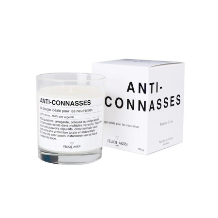 Bougie anti-connasse - Félicie Aussi