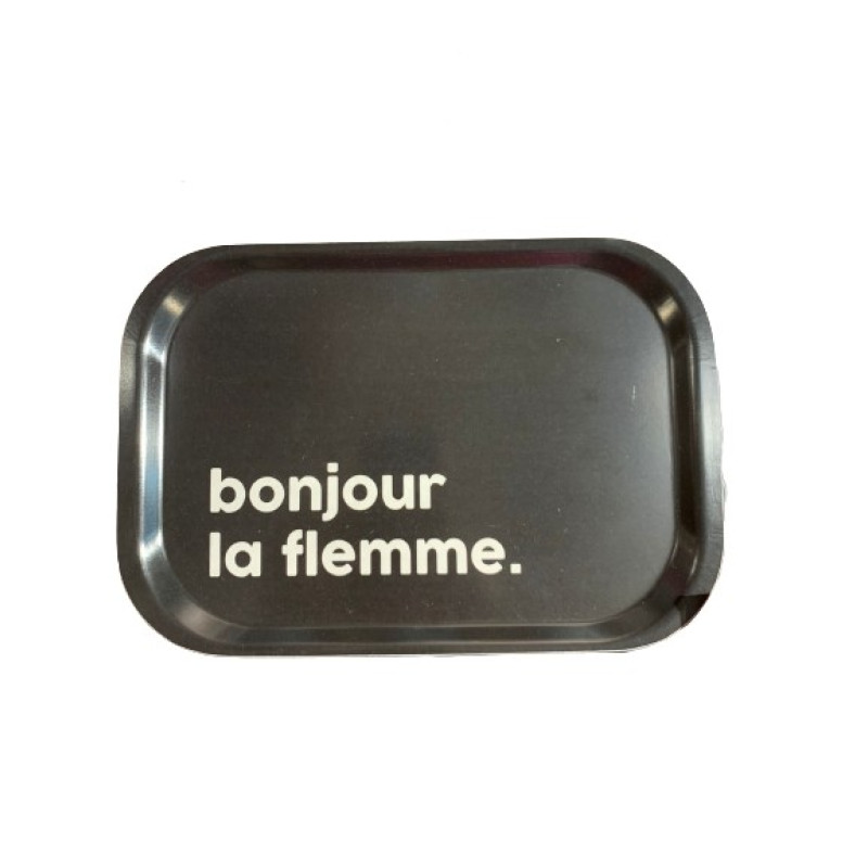 Plateau bonjour la flemme - Félicie Aussi