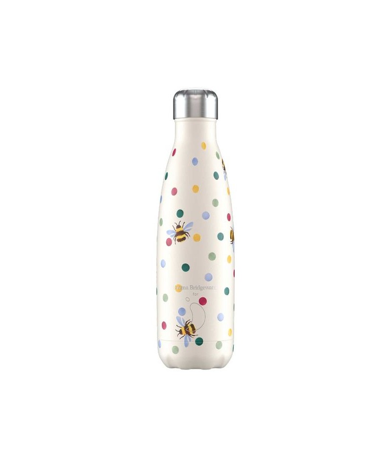Gourde Thermos 500ml Emma Bridgewater Polka Dot and Bees - Chilly’s Bottle