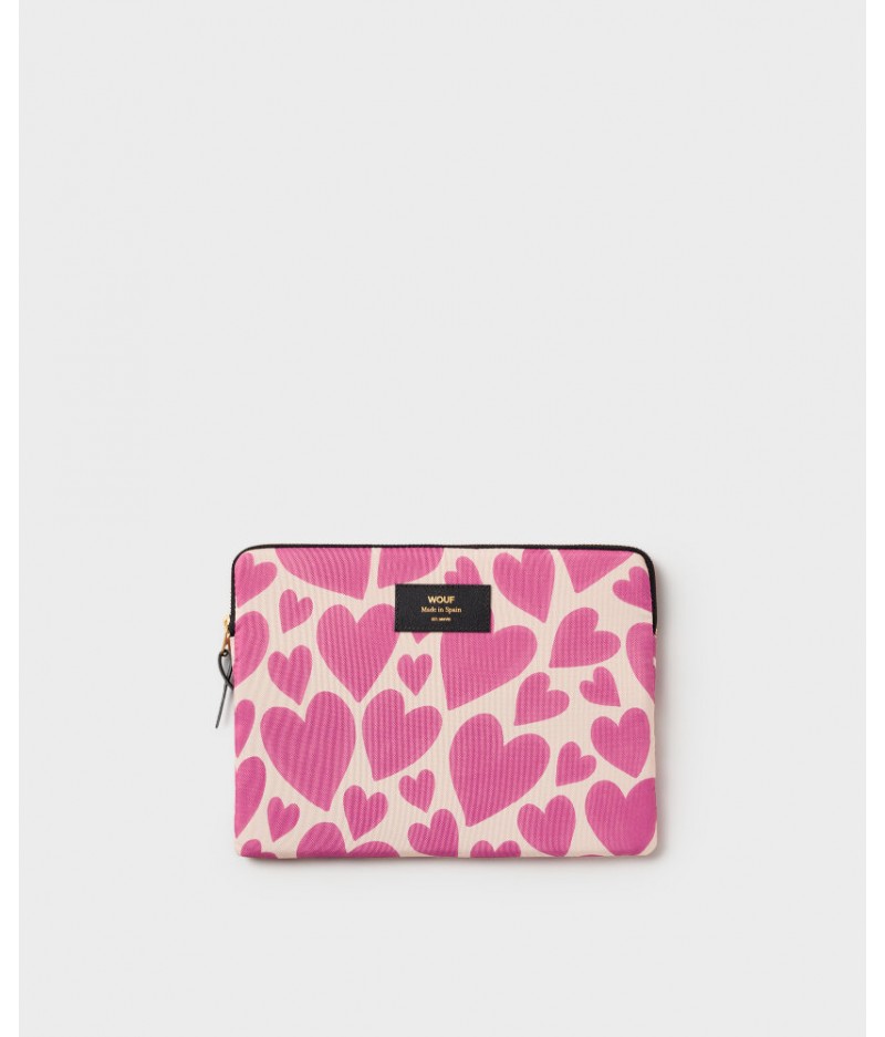 Housse iPad Pink Love Tablet Sleeve - Wouf