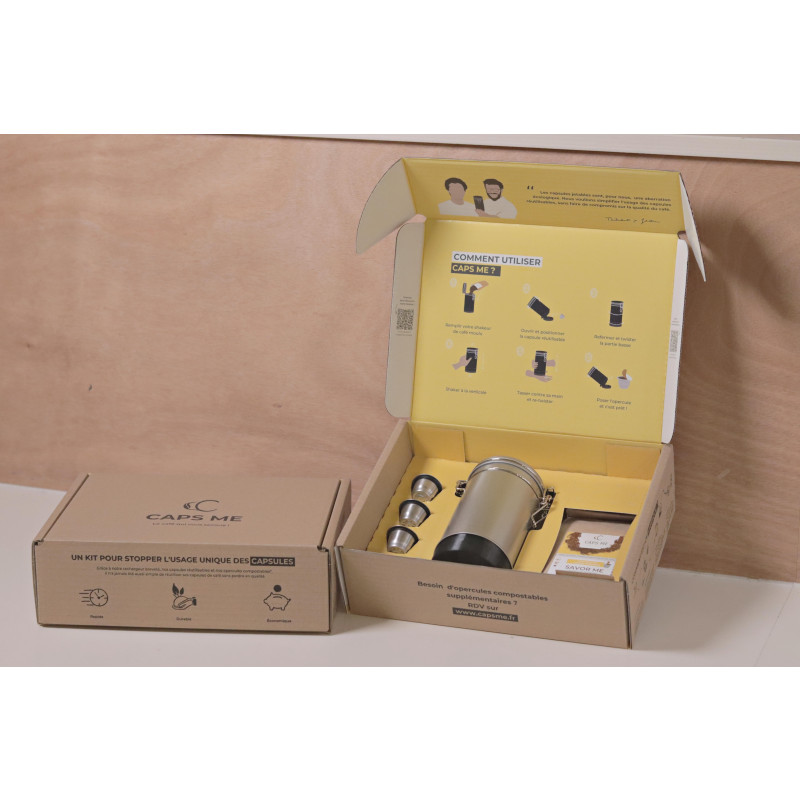 CAPS ME, le coffret | L'Ornithorynque Marseille