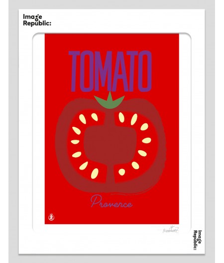 30x40 cm Monsieur Z Organic Market 030 Tomato - Affiche Image Republic