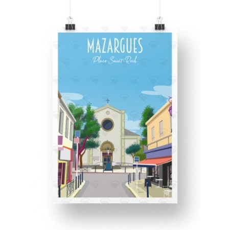 Affiche Marseille - Mazargues