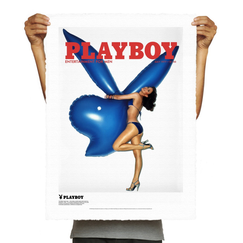56x76 cm PLAYBOY 024 Couverture Juillet 1977 - Affiche Image Republic