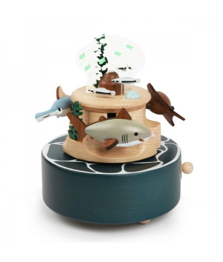 Deep Sea Roaming - Music Round & Round Music Box - Wooderful life Boite à musique | L'Ornithorynque Marseille