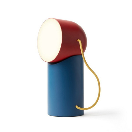 ORBE - Lampe LED portable avec tête amovible - DUCK RED YELLOW - Lexon