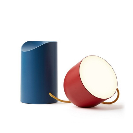 ORBE - Lampe LED portable avec tête amovible - DUCK RED YELLOW - Lexon