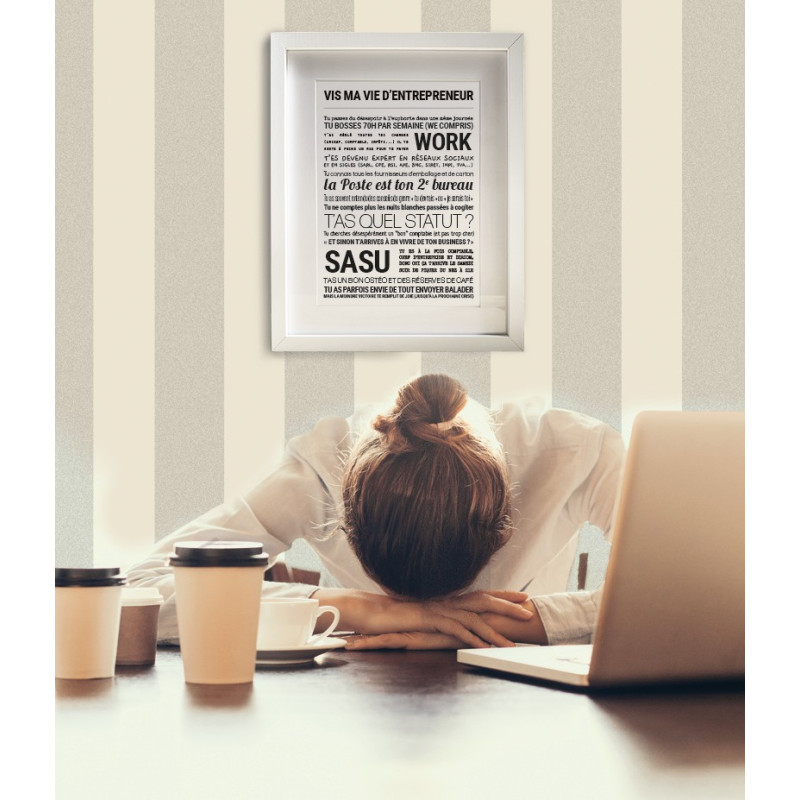 Affiche - Vis Ma Vie D'entrepreneur - Tout est dit