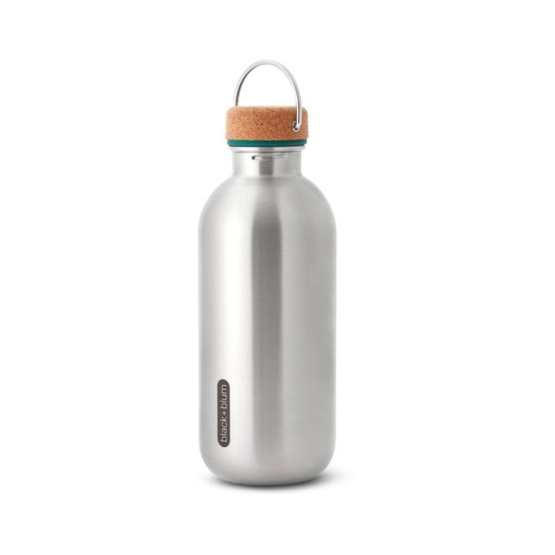 Bouteille en acier inoxydable - SS Single Wall Bottle - Olive - Black+Blum