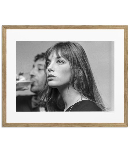 40x50 cm La Galerie Photo JBSG NUIT DU CINEMA Jane Birkin et Serge Gainsbourg GRK7375676 - Affiche Image Republic