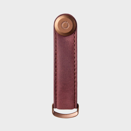 Organisateur de clés - Crazy Horse Leather - Mulled Wine - Orbitkey