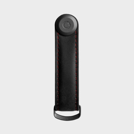 Organisateur de clés - Crazy Horse Leather - Obsidian / Red - Orbitkey