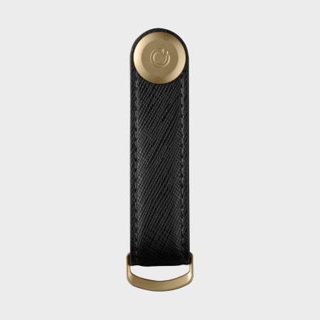 Organisateur de clés - Saffiano Leather - Liquorice Black - Orbitkey