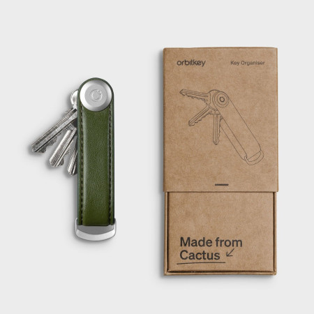 Organisateur de clés - Cactus Leather - Cactus Green - Orbitkey