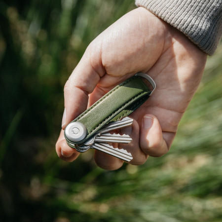 Organisateur de clés - Cactus Leather - Cactus Green - Orbitkey