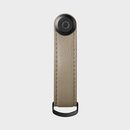 Organisateur de clés - Pebbled Leather - Ecru - Orbitkey