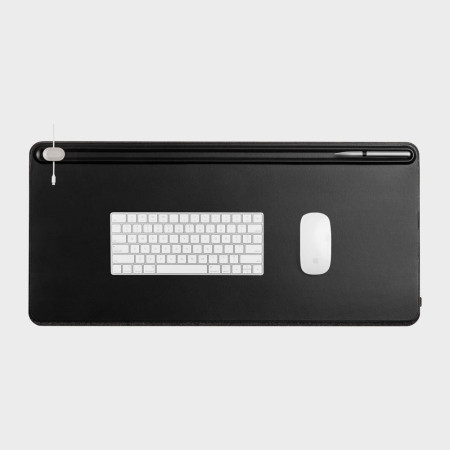 Sous main en cuir - Large Black - Orbitkey