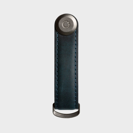Organisateur de clés - Crazy Horse Leather - Marine Blue / Blue - Orbitkey