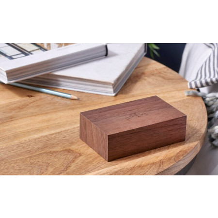 Flip Click Clock - Horloge Réveil - Walnut - Gingko