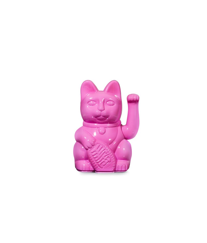 Lucky Cat Miami Glossy Pink Winkekatze - Donkey