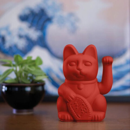 Lucky Cat / Red Winkekatze - Donkey
