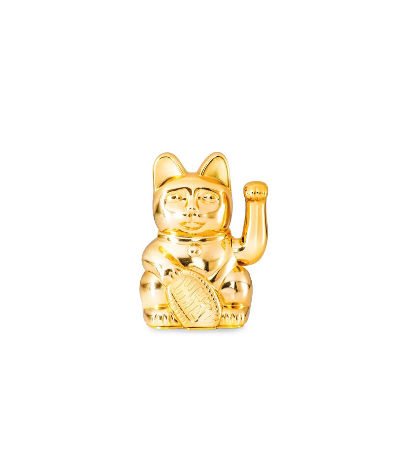 Lucky Cat Egypt Shiny Gold Winkekatze - Donkey