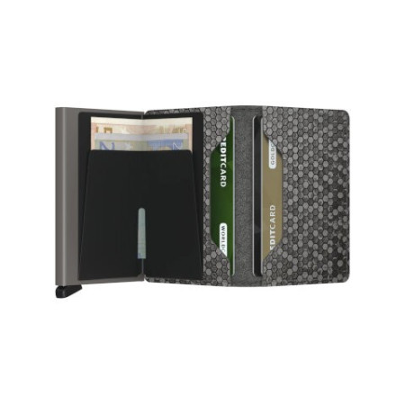 Slimwallet Secrid - Hexagon - Grey - SHe-Grey | L'Ornithorynque Marseille