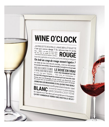 Affiche - Wine O Clock - Tout est dit