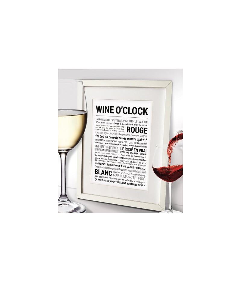 Affiche - Wine O Clock - Tout est dit