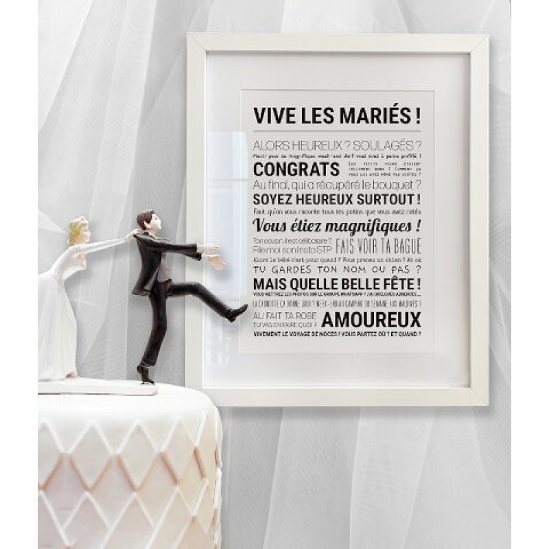 Affiche - Vive Les Mariés ! - Tout est dit