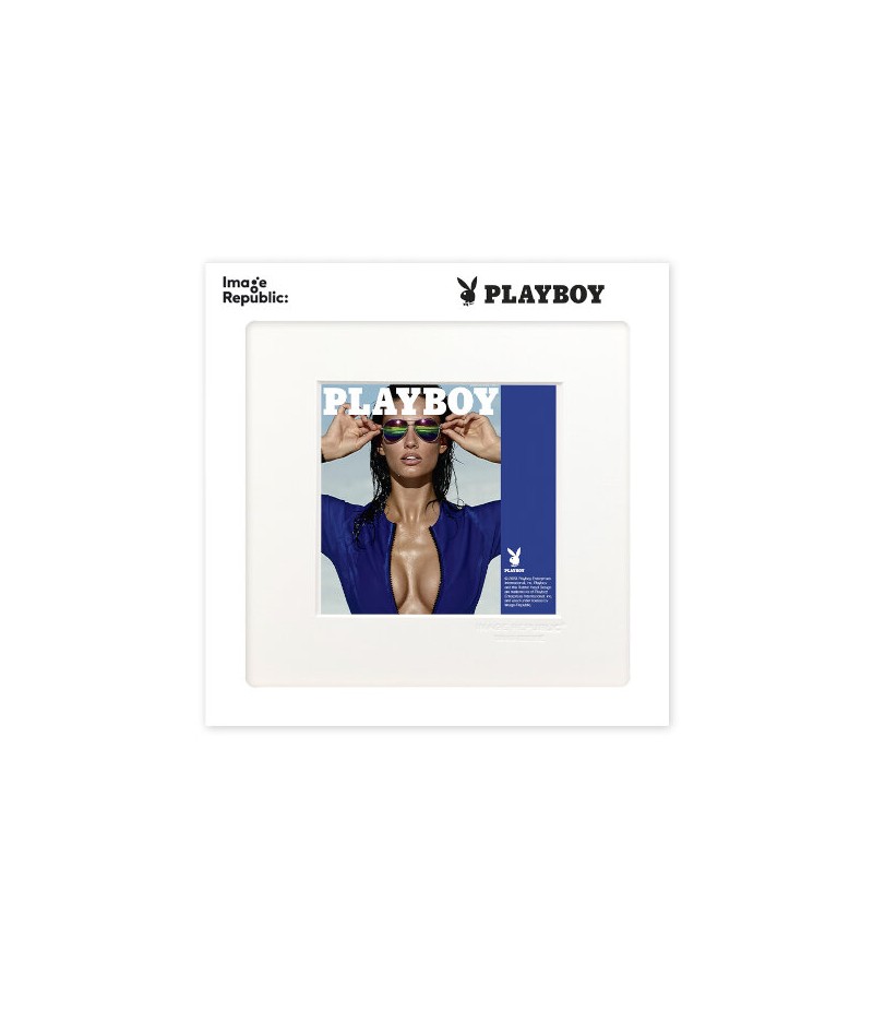 22x22 cm Playboy 052 Couverture Juillet/Août 2017 - Affiche Image Republic
