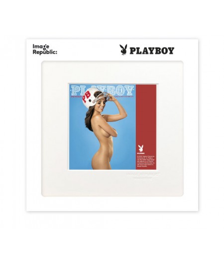 22x22 cm Playboy 037 Couverture Octobre 2012 - Affiche Image Republic